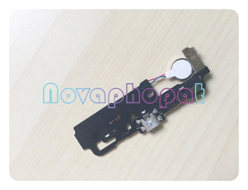 Novaphopat для Vodafone Smart Ultra 6 VF995 Микро зарядный порт разъем USB док-станция зарядное устройство Вибрационный микрофон гибкий кабель+ трек