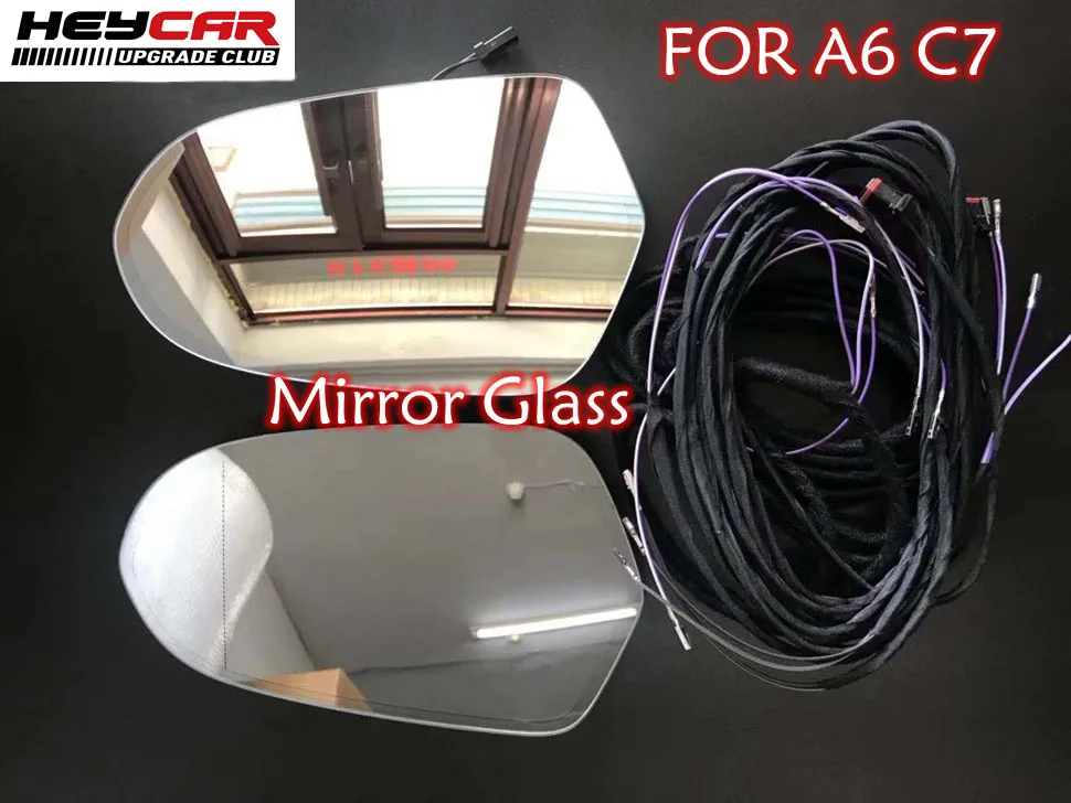 

Антибликовое антибликовое затемняющее внешнее боковое зеркало заднего вида для Audi A6 C7