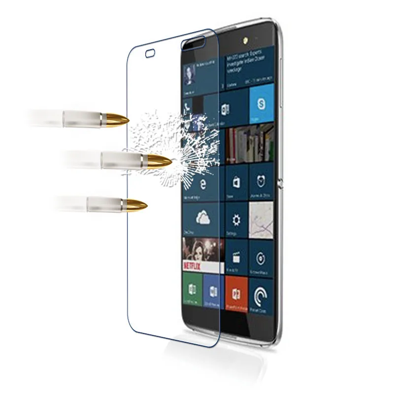 Закаленное Стекло Жесткий Телефон Экран протектор Защитная для Alcatel One Touch Pixi 3 (3.5