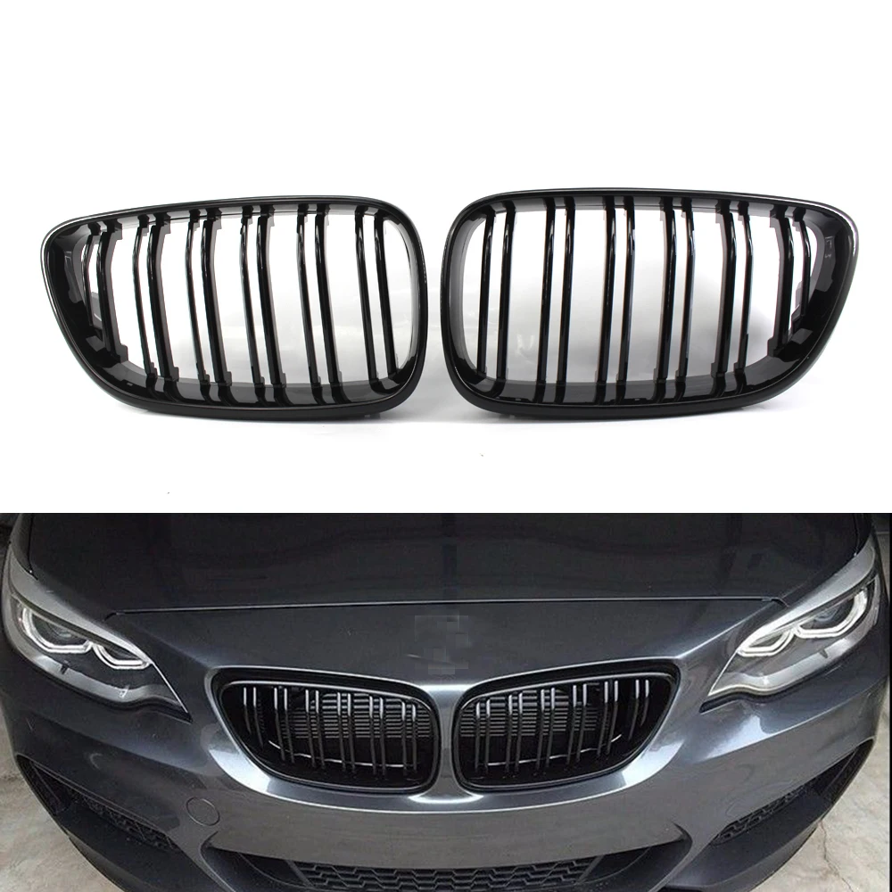 Решетка радиатора передней капоты для BMW 2 серии F22 F23 2014 ~ 2018|Гоночные решетки| |