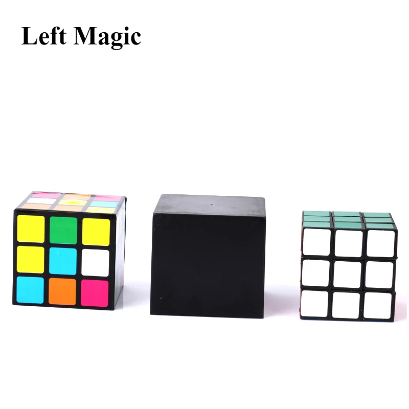 Тройной Diko Cube Magic Props Магическая Иллюзия Toys фокусы G8018|Волшебные фокусы| |