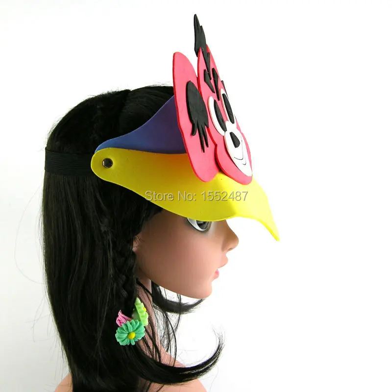 Бесплатная доставка костюм животных мультфильм обезьяна маска Hat EVA Дети