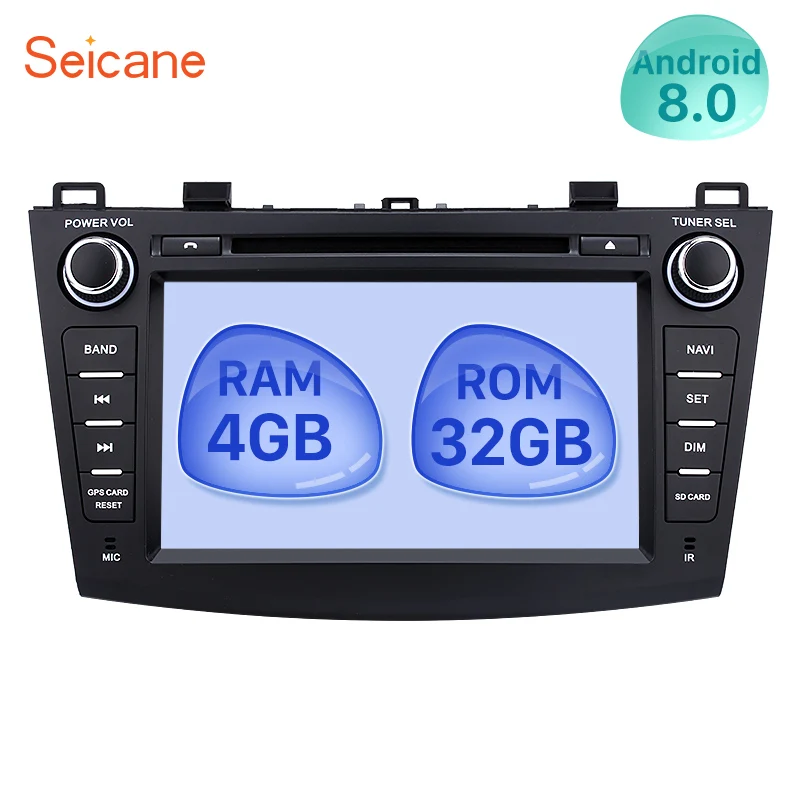 Seicane 2Din Android 8 0 дюймов автомобиля радио gps мультимедийный плеер Tochscreen головное