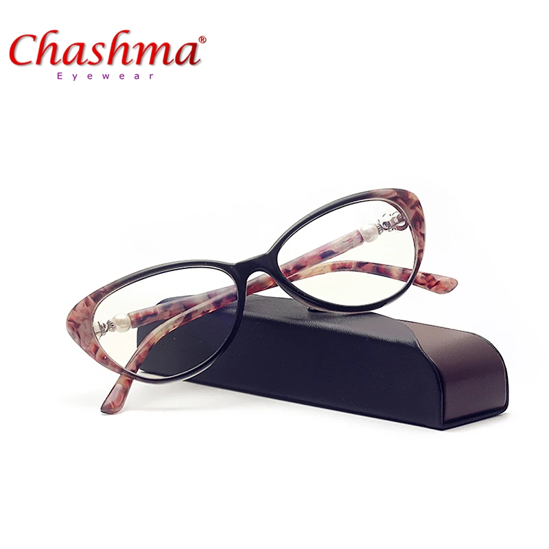 Женские и мужские очки для чтения CHASHMA винтажные кошачий глаз в стиле ретро