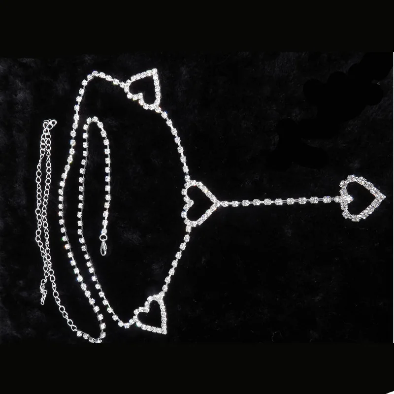 Горячая Распродажа Новинка 90-х винтажный флэш-сверло сердце поясная цепочка