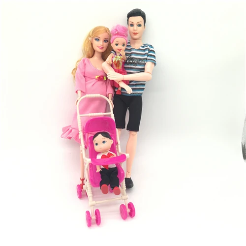 Style D 1 Набор, новинка, игрушки для девочек, куклы для беременных, Babyborn, семья, Кен, жена, коляски, аксессуары для кукол, игрушки для детей, подарок - Цвет: Style D