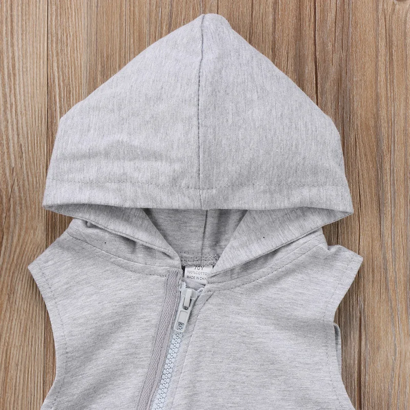 Детский хлопковый комбинезон на молнии без рукавов пуговицах|baby clothes|baby clothes