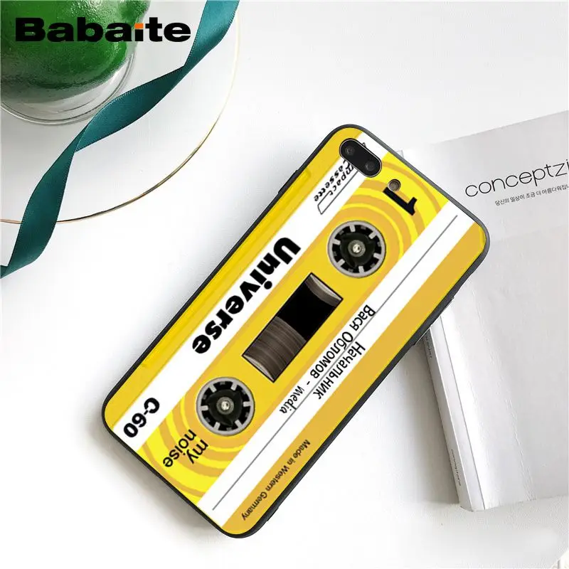 Babaite Ретро Классический Кассетный чехол для телефона для iphone 11 Pro 11Pro Max 8 7 6 6S Plus X XS MAX 5 5S SE XR