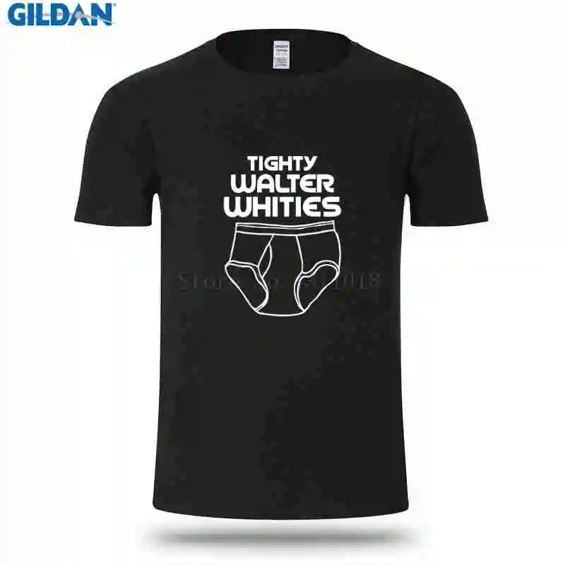 Новая мода Для мужчин футболка Pop Top Футболка короткий рукав Tighty Уолтер Whities