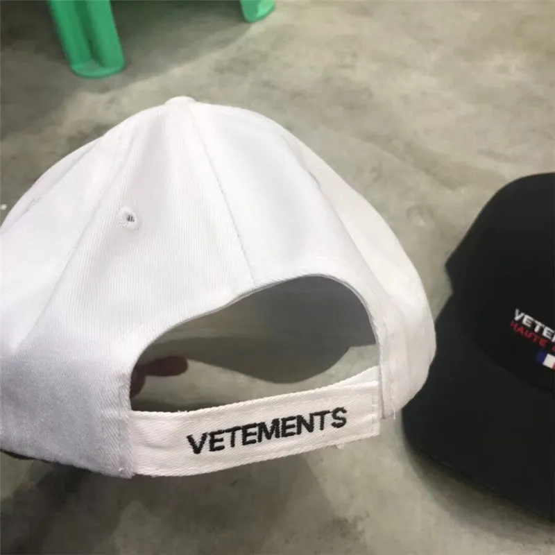 Vetements женская и мужская 1:1 высокое качество синий белый черный вышивка Флаг