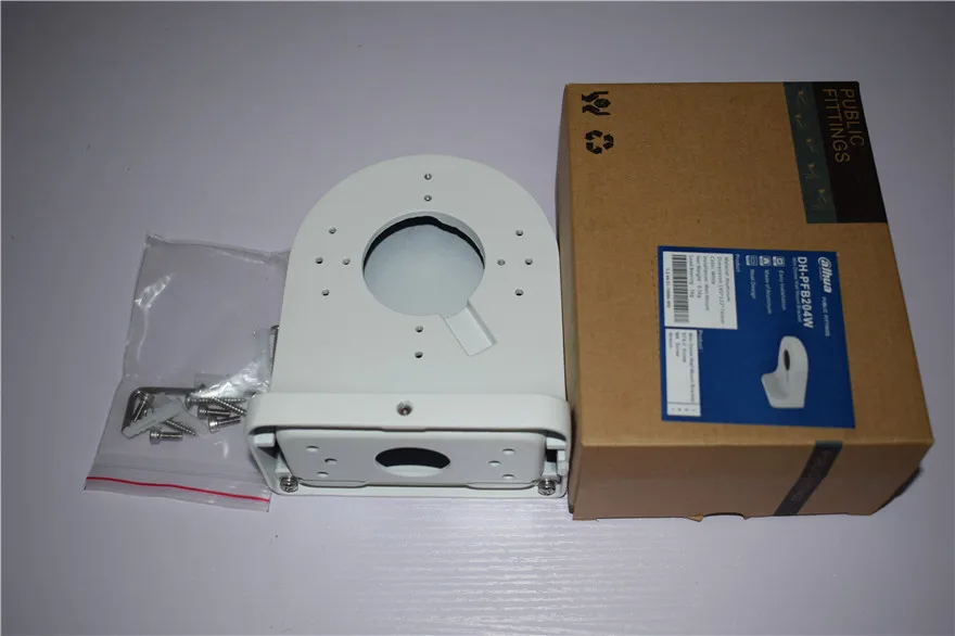 Кронштейн камеры Dahua для ip-камеры видеонаблюдения PFB204W водонепроницаемый настенный кронштейн алюминиевый аккуратный и интегрированный дизайн