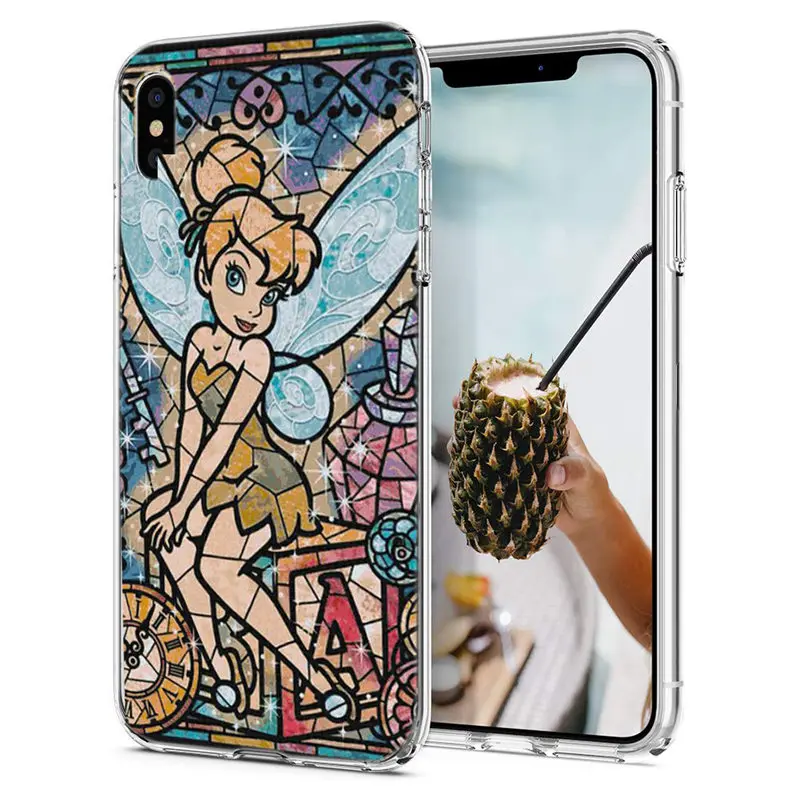 Для iPhone 8 7 6 S Plus XS XR Max Пластиковая Задняя Крышка прекрасная роза золото ананас