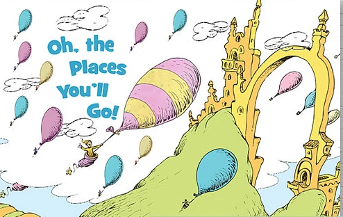 Sensfun Oh The Places You Will Go Backdrop Banner Kids Custom Photo Studio Vinyl 7X5FT|background vinyl|studio backdropphoto studio backdrop |