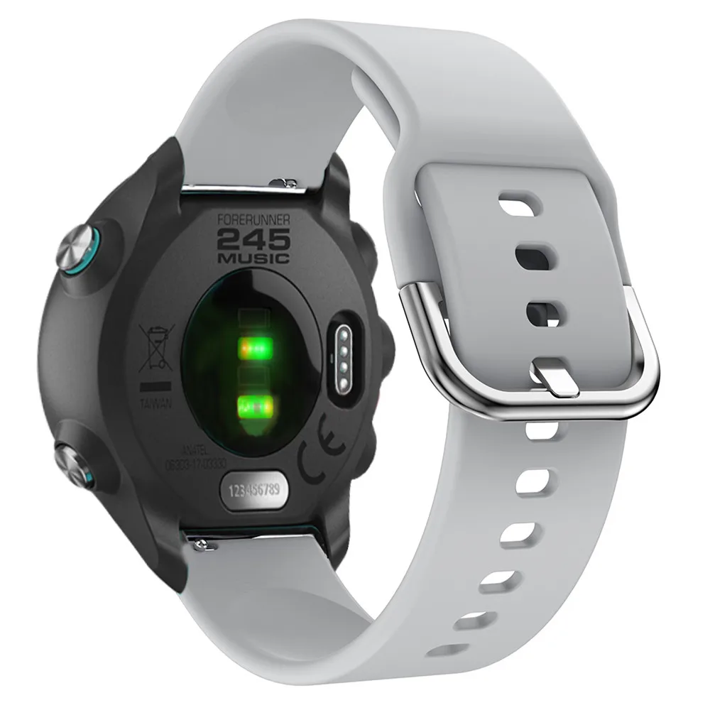 Спортивный ремешок для часов Garmin Forerunner 245, смарт-ремешок для samsung Galaxy 42 мм, Сменный ремешок для активных часов
