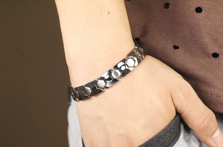 Новинка 2017 лидер продаж Модный Новый классный Мужской Магнитный браслет для