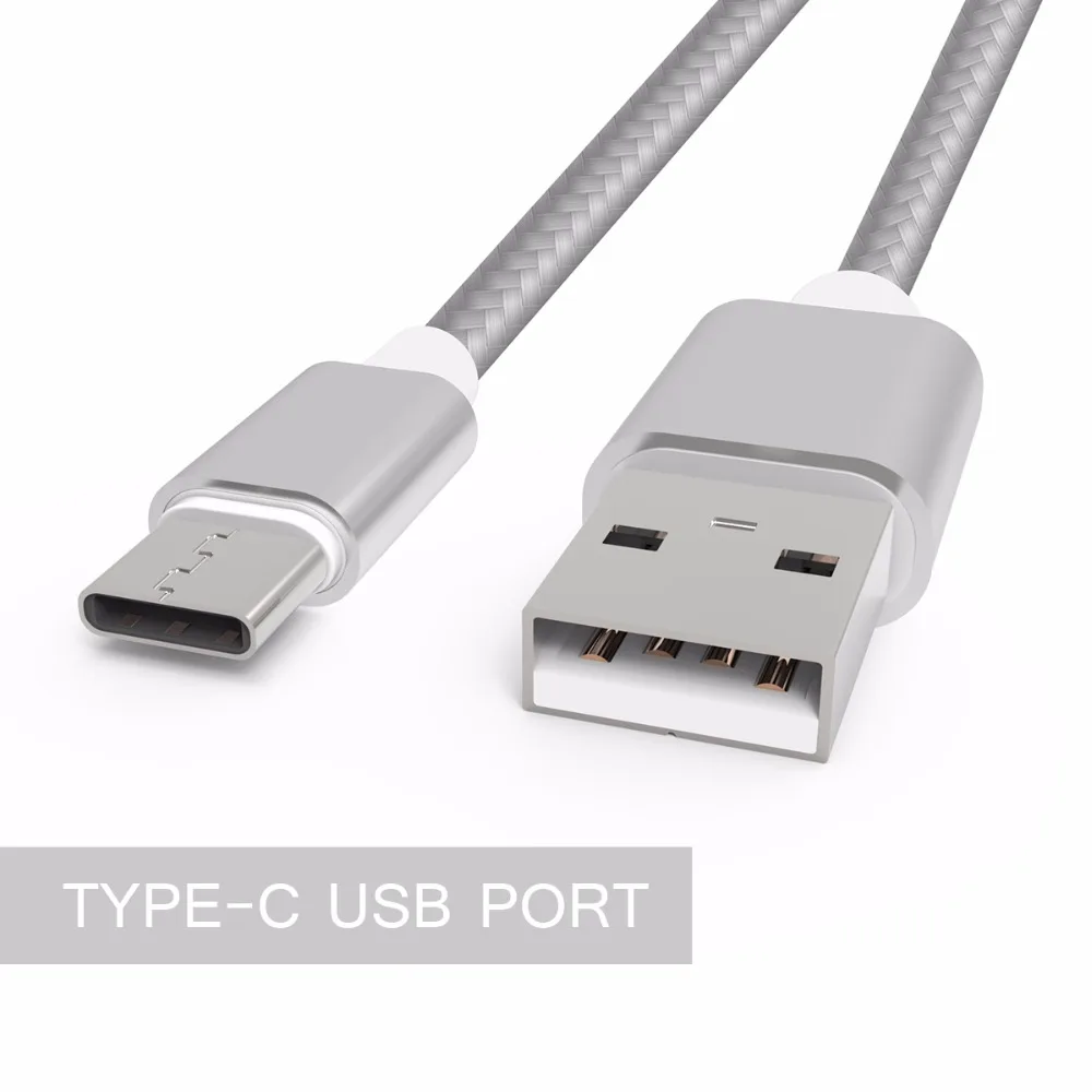 Кабель usb type C для быстрой зарядки huawei P20 Lite P30 Pro c зарядное устройство 2 м Xiaomi Mi 8 9 se