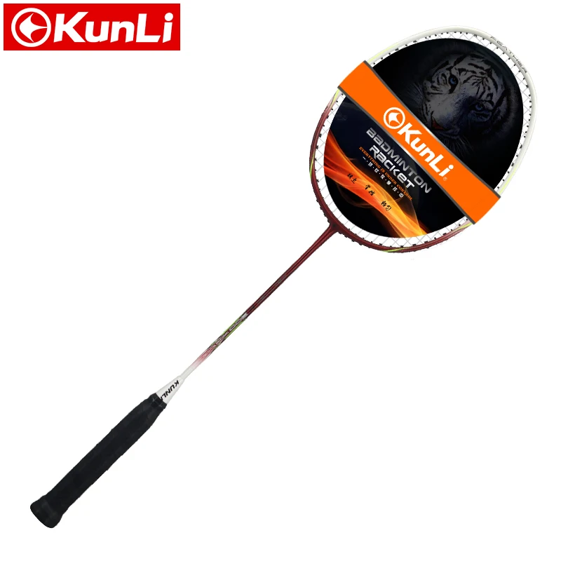 Оригинальная официальная ракетка для бадминтона KUNLI 4U перо K300 полностью