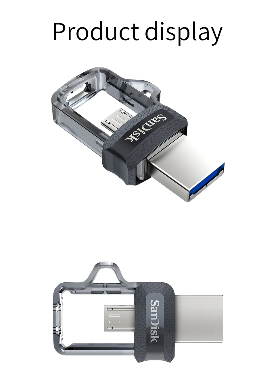 SanDisk двойной OTG USB флеш-накопитель 32 Гб 16 Гб USB 3,0 мини-флеш-накопители 128 Гб 64 Гб флешки для ПК и телефона Android U диск