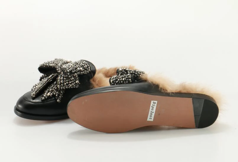 Новинка 2017 года Лидер продаж женские модные черные кожаные лоферы с