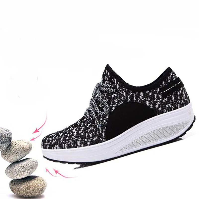 Женские повседневные кроссовки XingDeng воздухопроницаемые туфли на плоской