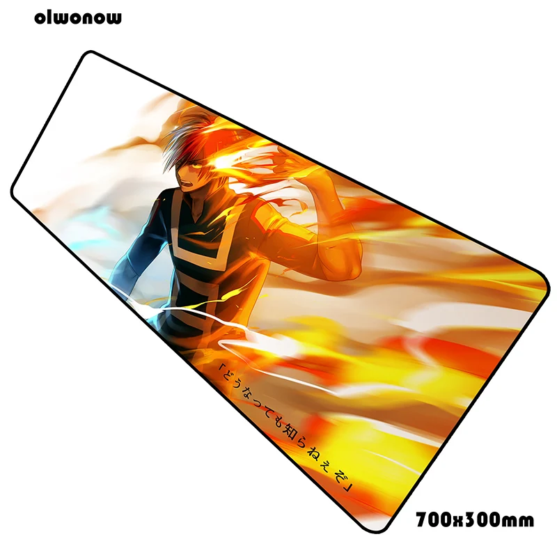Size 700x300x3mm My hero academia коврик для мыши 700x300x3 мм офисная компьютерная мышь игровой мат геймпад пк эргономичная, игровая коврик для мыши padmouse - Цвет: Size 700x300x3mm