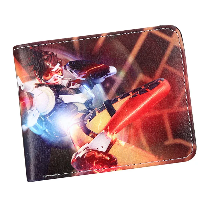 Новое прибытие Overwatch игровой тематический кошелек Bi Fold держатель для карт