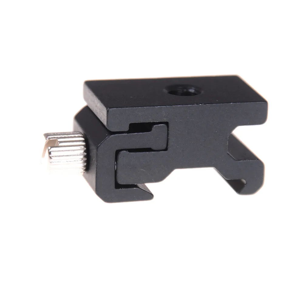 1 шт. черный Камера Flash Крепление адаптер для горячего башмака кронштейн с 1/4