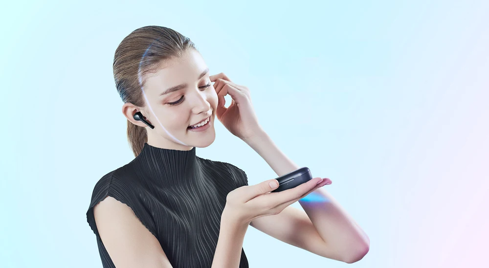 huawei Honor Flypods Lite Беспроводной Bluetooth наушники-вкладыши TWS с Hi-Fi наушники кран Управление Водонепроницаемый IP54