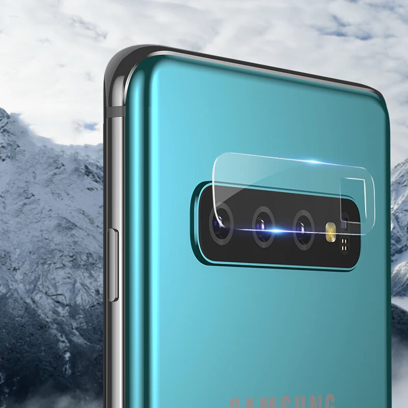 EXUNTON 2 шт задняя камера объектив пленка для Samsung Galaxy S10 5G версия прозрачная 7H