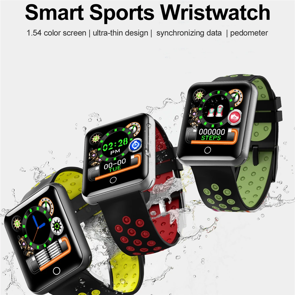 Smart Браслет Watch Sport сердечного ритма крови Давление мониторинг активности Фитнес