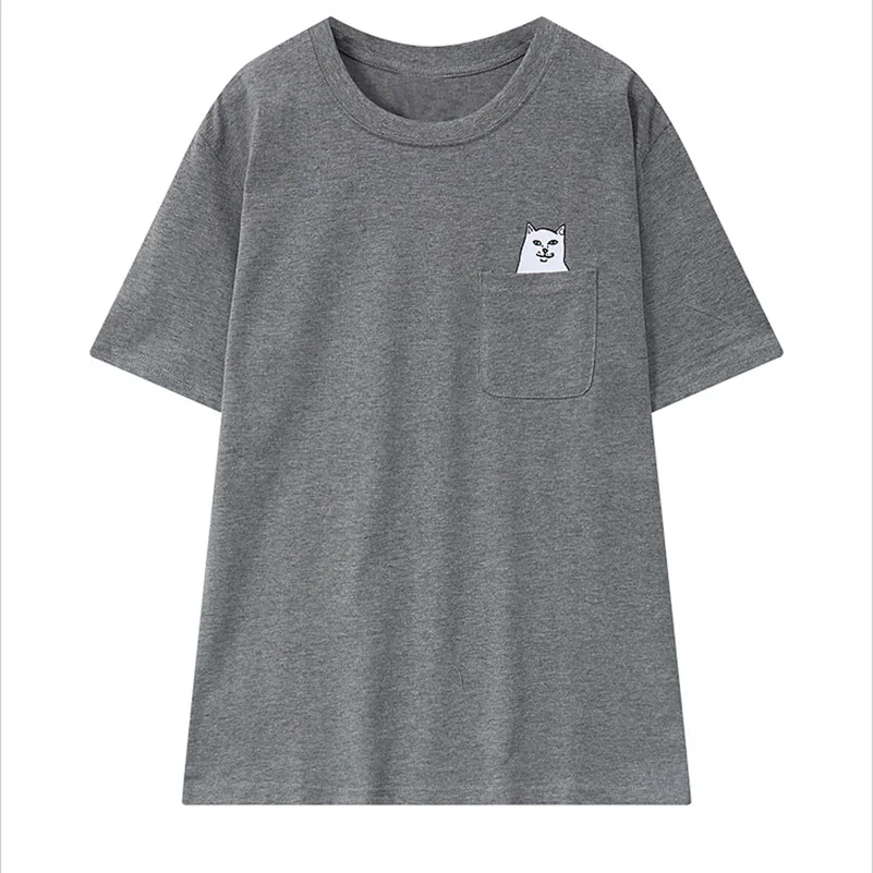 Summer2017 футболка г жа Повседневная однотонная хлопковая Футболка брендовая одежда