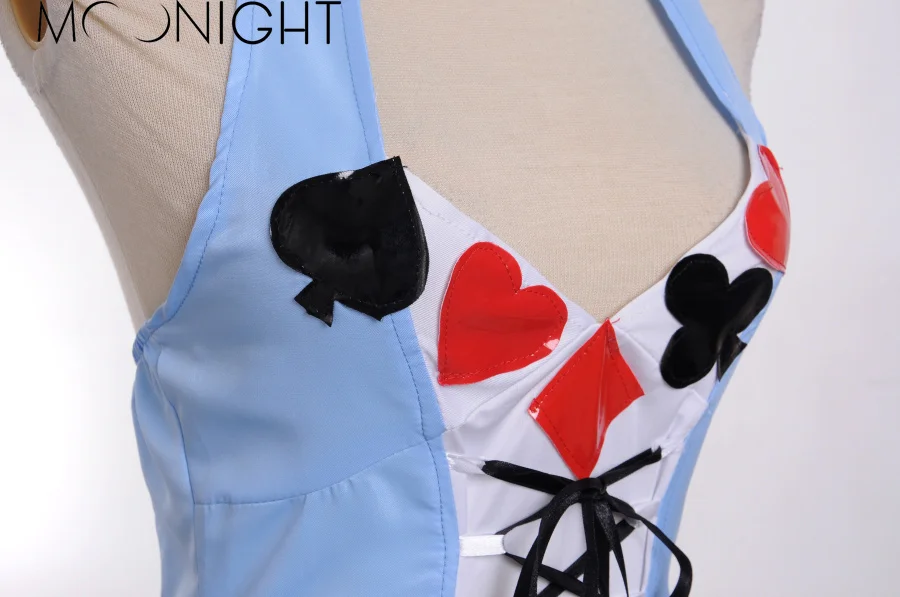 Moonight Плюс Размер Новый сексуальный костюм королевы сердец на Хэллоуин для женщин