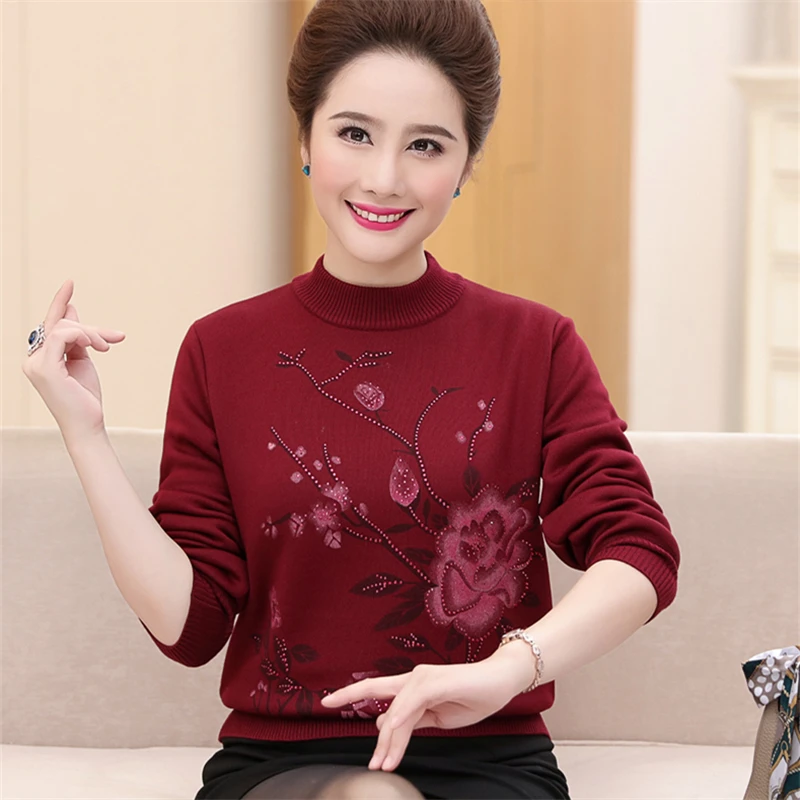 2020 Autumn knitted Sweater Pullover Women O-neck Thick Warm Short Knit Jumpers Ladies Fashion Loose Plus Size Top | Женская одежда