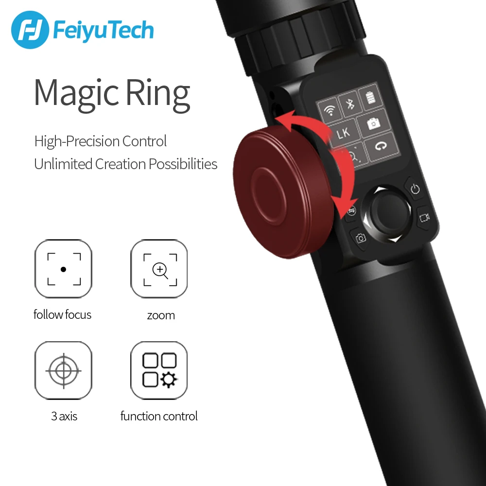 FeiyuTech SPG2 ручной карданный стабилизатор 3 осевой брызгоустойчивый Feiyu SPG 2 Vlogging для