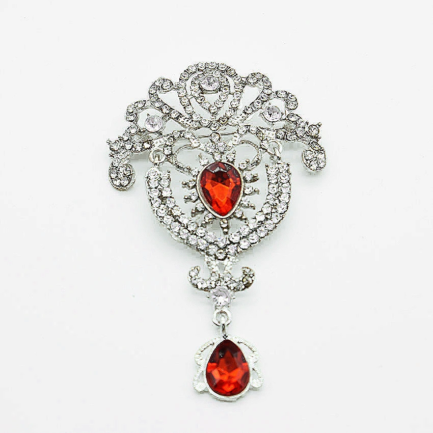 Модная винтажная классическая брошь с якорем, украшенная кристаллами и стразами, античная брошь-булавка для женщин в различных аксессуарах для одежды, подарок.