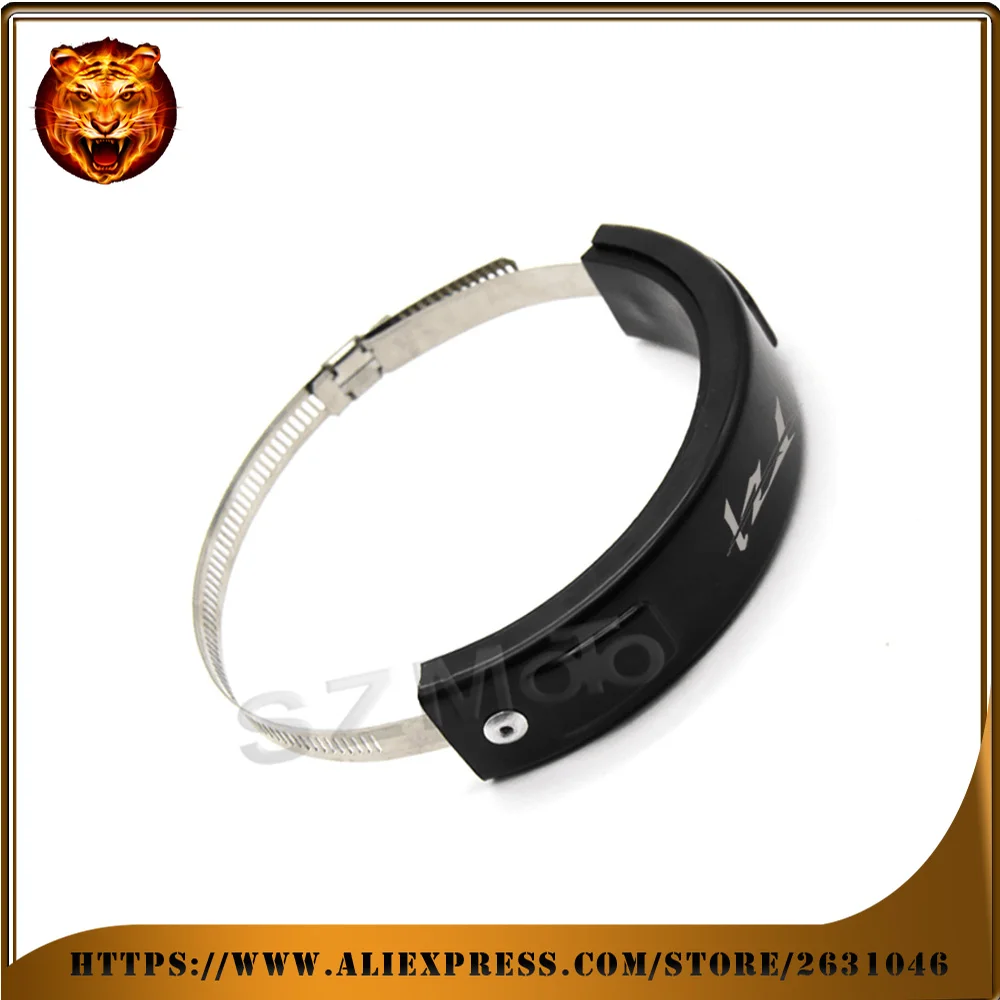 For YAMAHA FZ1 Fazer Motorcycle Accessories Silencer Round Oval Exhaust Protector Protect Can Cover Circle diameter 100mm-140mm |