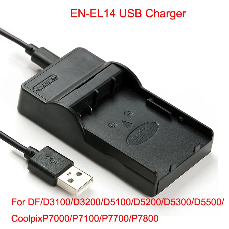 10 шт./лот USB Порты и разъёмы цифровой Камера Батарея Зарядное устройство для nikon EN-EL3 EN-EL9 EN-EL10 EN-EL12 EN-EL14 EN-EL15 EN-EL19 EN-EL20