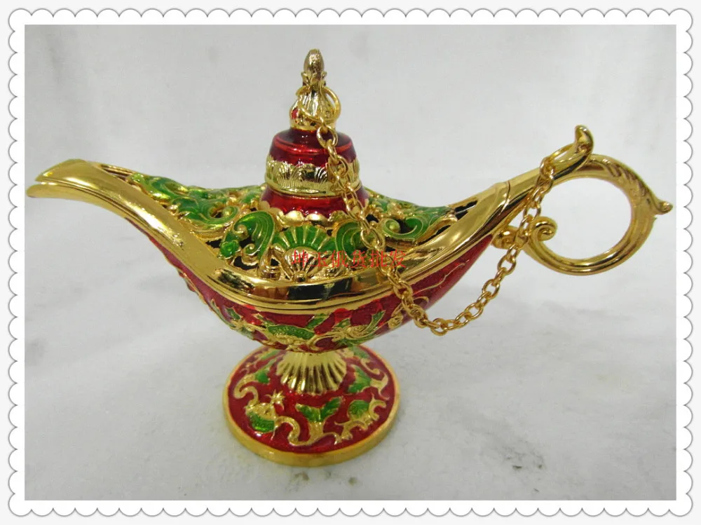 

Size 12*8.5cm green glazed hollow Phnom Penh pink flowers Russian tea Pot Al-addin Pakistan lamp BRASS Silverroom