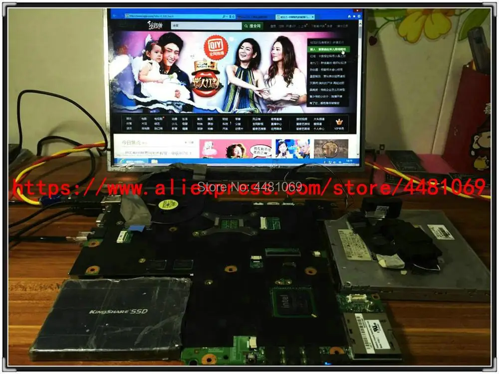 Для Dell XPS M1530 материнская плата для ноутбука CN 0F125F PGA478 DDR2 965PM 100% полностью