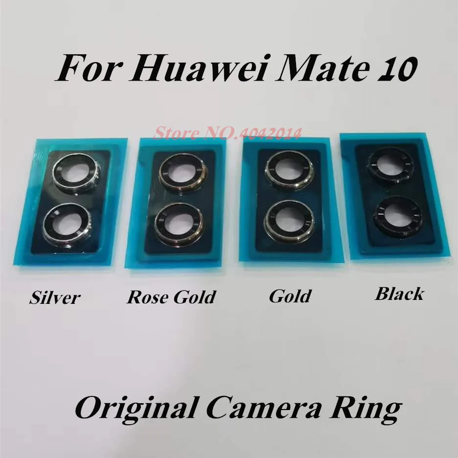 Оригинальная задняя камера стеклянная рамка для объектива чехол Huawei Mate 10 MT10