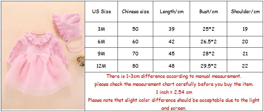 Baby Girls Clothes with big bow Newborn Embroidery Infant Bodysuits+hat Outfits Party clothing set 3 Color 0-12M |