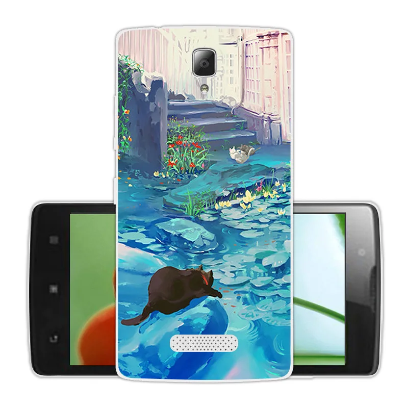 Мягкий ТПУ чехол для мобильного телефона Lenovo A2010 мягкий из прозрачный