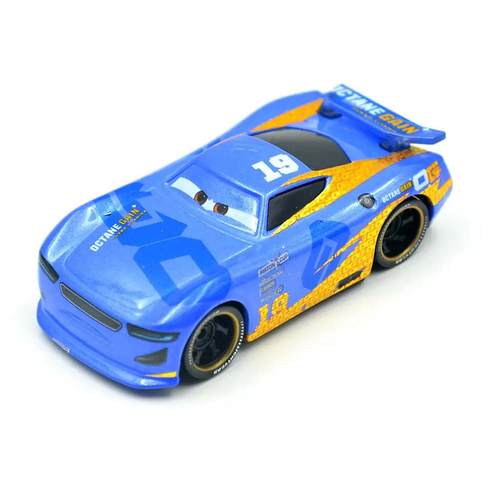 

Disney Pixar Cars 3 Racing Center Danny Swervez NO.19 Metal Diecast Toy Car 1:55 Loose Brand New In Stock toys for children