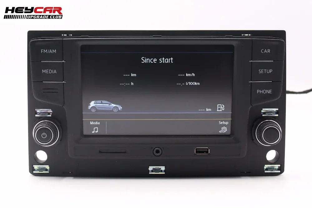 HEYCAR для VW Golf 7 MK7 VII Passat B8 6 5 &quotMIB радиоприемник система с поддержкой Bluetooth 5GG 035 280