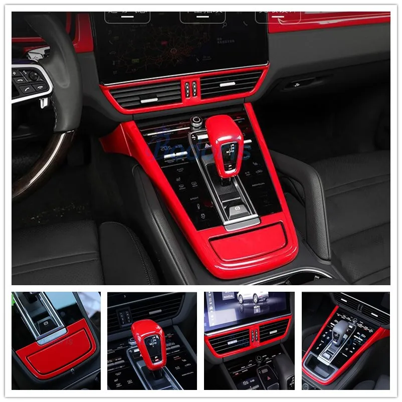 Для Porsche Cayenne 2018 2019 внутренняя Передняя Коробка передач коробка для хранения