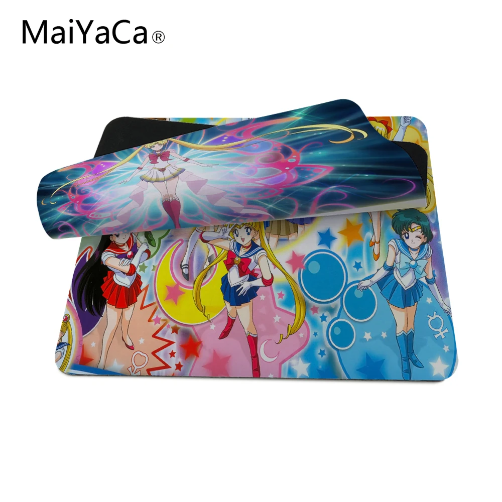 MaiYaCa, Роскошный рисунок, Сейлор Мун, игровой прочный ПК Противоскользящий Коврик для оптической мыши/трекбол, мышь