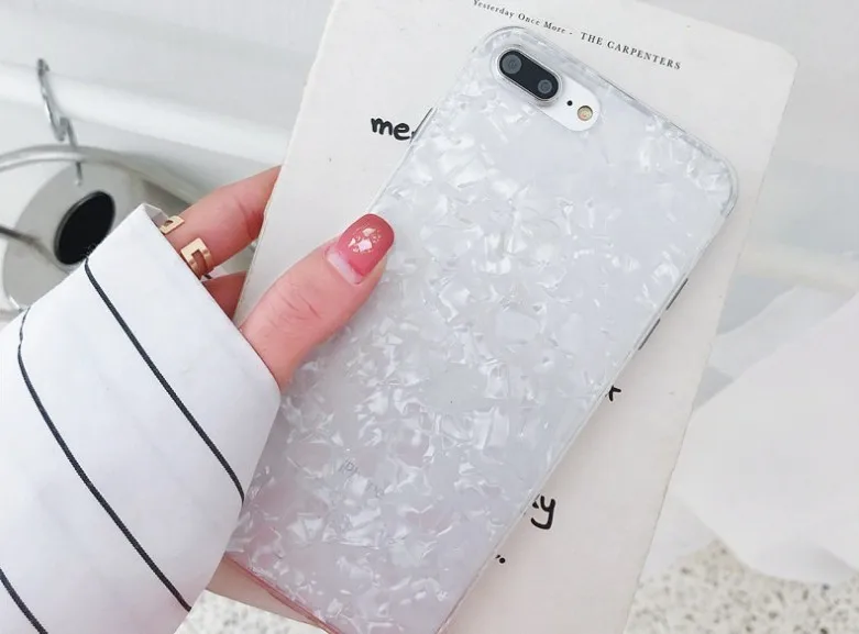 Чехол для телефона YY Fantasy Girl SeaShell с узором iphone XS R Блестящий силиконовый TPU