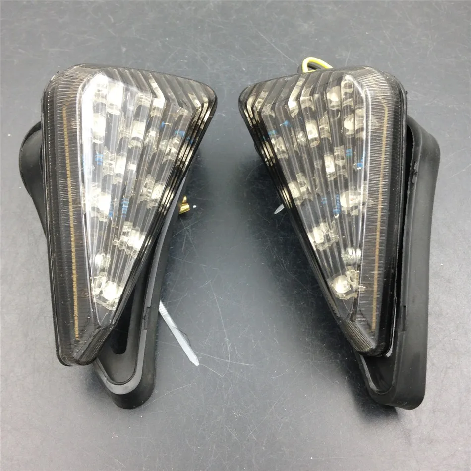 Aftermarket БЕСПЛАТНАЯ ДОСТАВКА Запчасти для мотоциклов дым Евро LED заподлицо сигнал