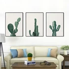 Кактус Скандинавская Картина на холсте для дома D Противоударная заданяя цветок свежий картины Гостиная для стены в спальне отеле художественный фон реквизит 