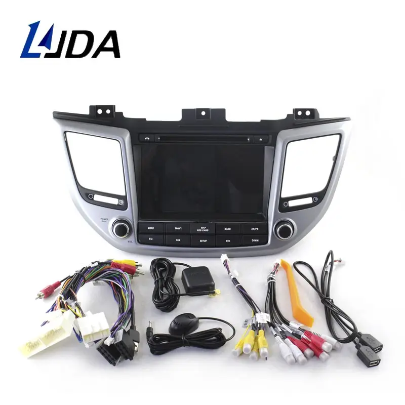 LJDA Android 10 автомобильный dvd-плеер для hyundai Tucson/IX35 2Din Автомагнитола gps Навигация стерео Мультимедиа wifi автоаудио